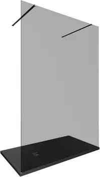 Душевая перегородка Allen Brau Infinity 2 140 3.21050.BA.T серебро браш