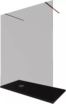 Душевая перегородка Allen Brau Infinity 2 160 3.21060.60.T медь браш