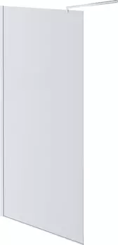 Душевая перегородка Aquatek Walk in 140 AQ WIW 14020CH с держателем, профиль хром, стекло прозрачное