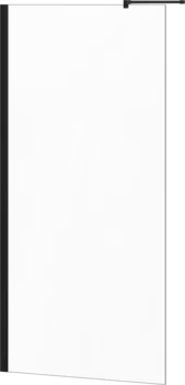 Душевая перегородка DIWO Орёл 80 см, профиль черный матовый