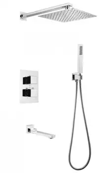 Душевая система Abber Daheim AF8250 хром