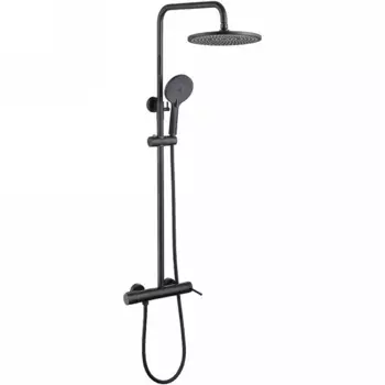 Душевая система Abber Emotion AF8816B черный