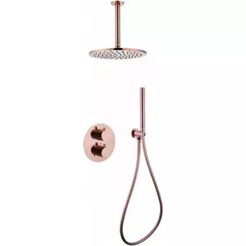 Душевая система Abber Wasser Kreis AF8121RG золото