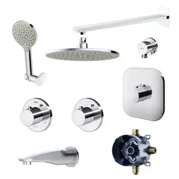 Душевая система Am.Pm FM0060000 хром