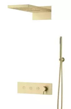 Душевая система Boheme Fusion 130-MG золото