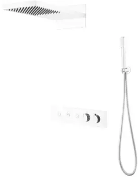 Душевая система Boheme Fusion 131-MW белый