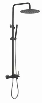 Душевая система Boheme Uno 468-BCR хром, черный
