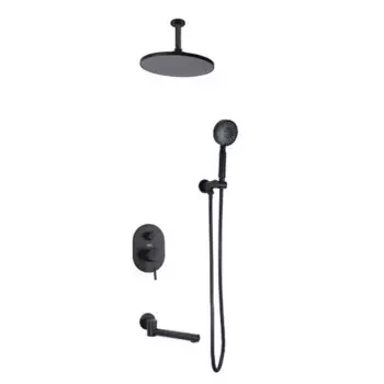 Душевая система Bronze de Luxe Scandi 14582/1B черный