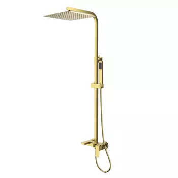 Душевая система D&K Bayern.Liszt DA1513707A04 золото матовое