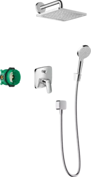 Душевая система Hansgrohe Crometta E 27957000, хром