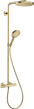 Душевая система Hansgrohe Raindance Select S 27633990, полированное золото