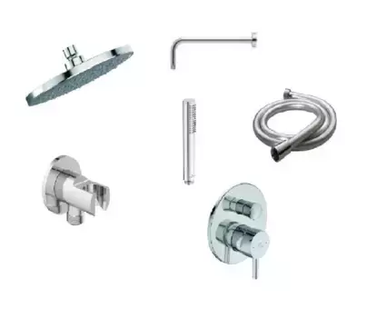 Душевая система Ideal Standard Ceraline BD192AA хром