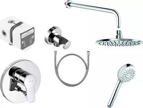 Душевая система Kludi Pure&Easy 376400565, хром
