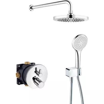 Душевая система Kludi Zenta 388320545 термостат, хром