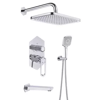 Душевая система Lemark Prizma LM3922C хром