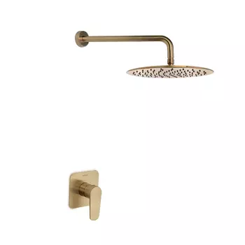 Душевая система RamonSoler Alexia K3618012OC золото брашированное