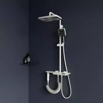 Душевая система RGW Shower Panels 51140135-03 белый