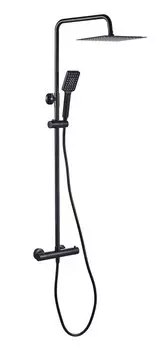 Душевая система Sancos Kanedo SC7100MB термостат, черный матовый