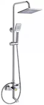 Душевая система Savol, с изливом, цвет хром, S-602242-1