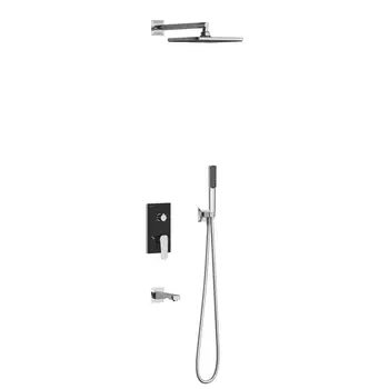 Душевая система Teska Ciera AS3300B хром, черный