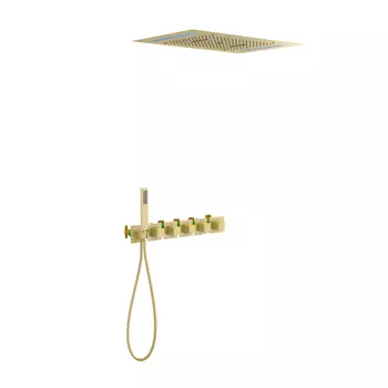 Душевая система Timo Petruma SX-5229/17SM золото матовое