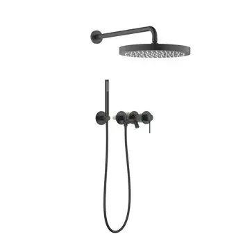 Душевая система Timo Saona SX-2348/03SM черный матовый