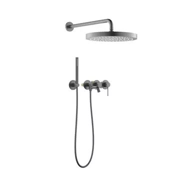 Душевая система Timo Saona SX-2348/18SM черное золото