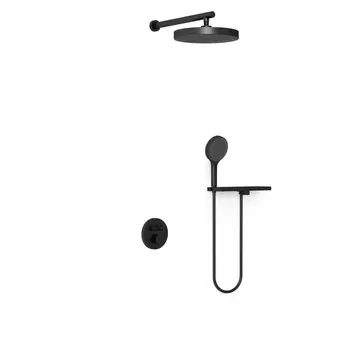 Душевая система Vincea Inspire VSFW-3I22MT2RMB, черный матовый