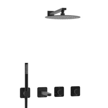 Душевая система WasserKRAFT Fulda 5200 A5251.300.301.219.258.302.242.217 черный