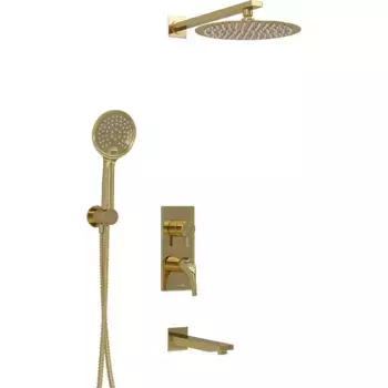 Душевая система WasserKRAFT Sauer 7100 A71208 золото