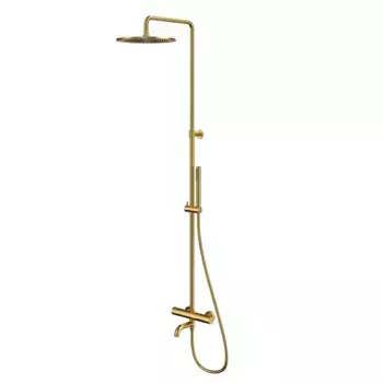 Душевая система Whitecross Y brushed gold Y1234GLB золото