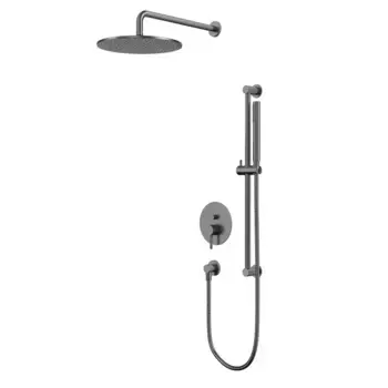 Душевая система Whitecross Y Gunmetal YSET05GM оружейная сталь