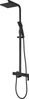 Душевая стойка Aquanet Gotic AF440-72-S-B, матовый чёрный