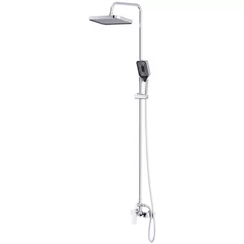 Душевая стойка BelBagno Due DUE-DOCM-CRM, хром