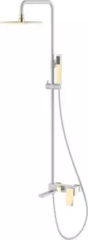 Душевая стойка Boheme Q 148-WG.2, белый/золото