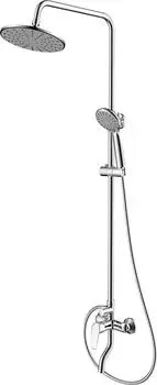 Душевая стойка Dorff Prime D0740900, хром