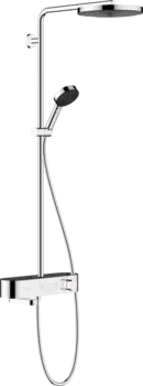 Душевая стойка Hansgrohe Pulsify Showerpipe 260 1jet 24230000 с термостатом, хром