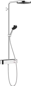 Душевая стойка Hansgrohe Pulsify Showerpipe 260 1jet 24220000 с термостатом, хром