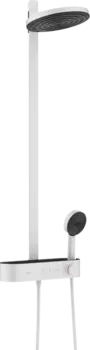 Душевая стойка Hansgrohe Pulsify Showerpipe 260 2jet 24240700 с термостатом, матовый белый