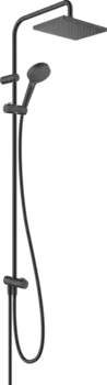 Душевая стойка Hansgrohe Vernis Shape Showerpipe 230 1jet Reno 26282670, матовый чёрный