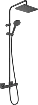 Душевая стойка Hansgrohe Vernis Shape Showerpipe 230 1jet 26286670, матовый чёрный