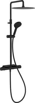 Душевая стойка Jacob Delafon Metro E26589-BL, матовый черный