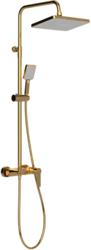 Душевая стойка STWORKI Готланд W1H303-G золото глянец