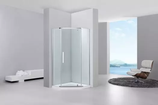 Душевое ограждение Black&White Stellar Wind S305-900х900