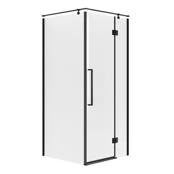Душевое ограждение Niagara Nova NG-6832-34BLACK стекло прозрачное, профиль черный