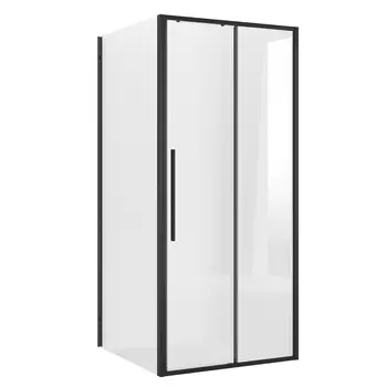 Душевое ограждение Niagara Nova NG-84-9AB-A100B-34 стекло прозрачное, профиль черный