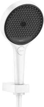 Душевой гарнитур 130 3jet со шлангом 125 см Hansgrohe Rainfinity 26852700, белый матовый