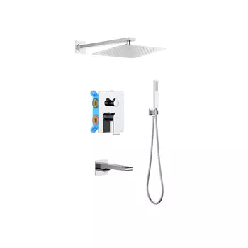 Душевой комплект Aquatek Лира AQ1473CR хром