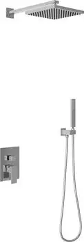 Душевой комплект Berges Wasserhaus Nardis 2S 071001, хром сильвер