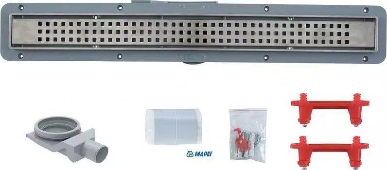 Душевой лоток Pestan Betto Net Line 650 13702517, хром матовый